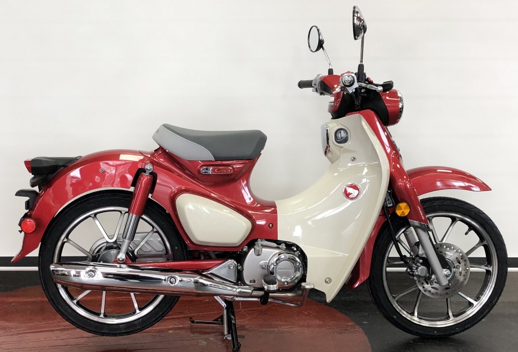2020 honda super cub red