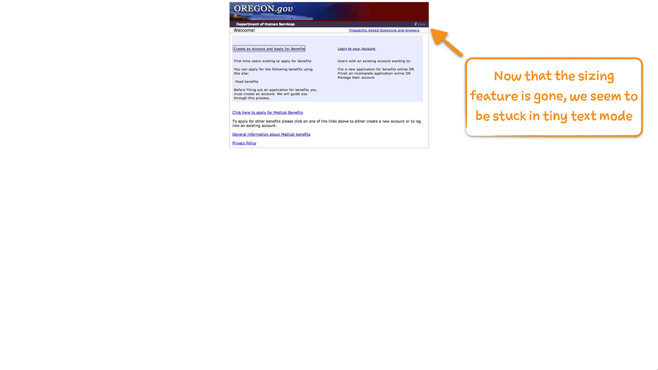 How Oregon SNAP Onboards New Users User Onboarding