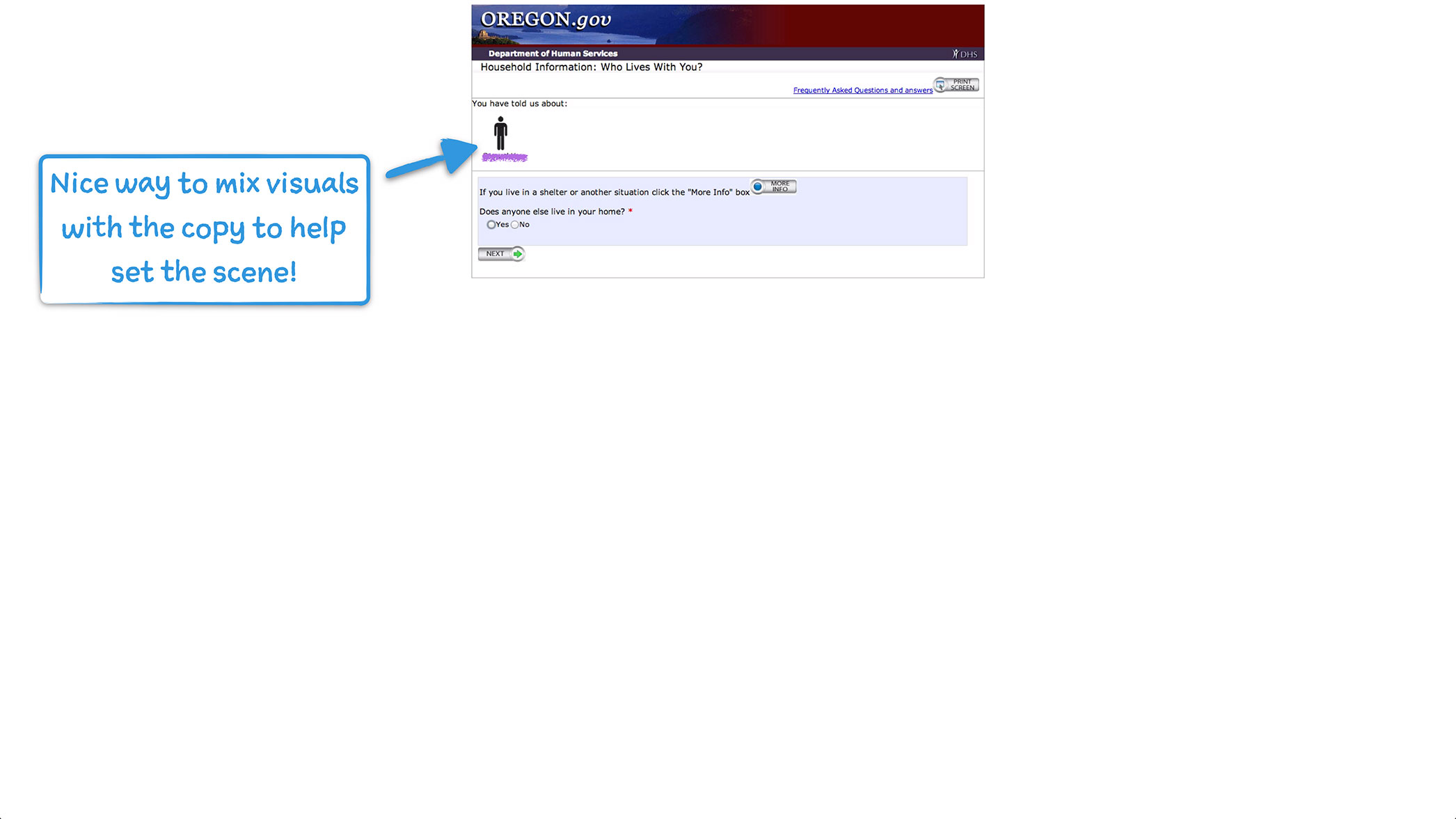 How Oregon SNAP Onboards New Users User Onboarding