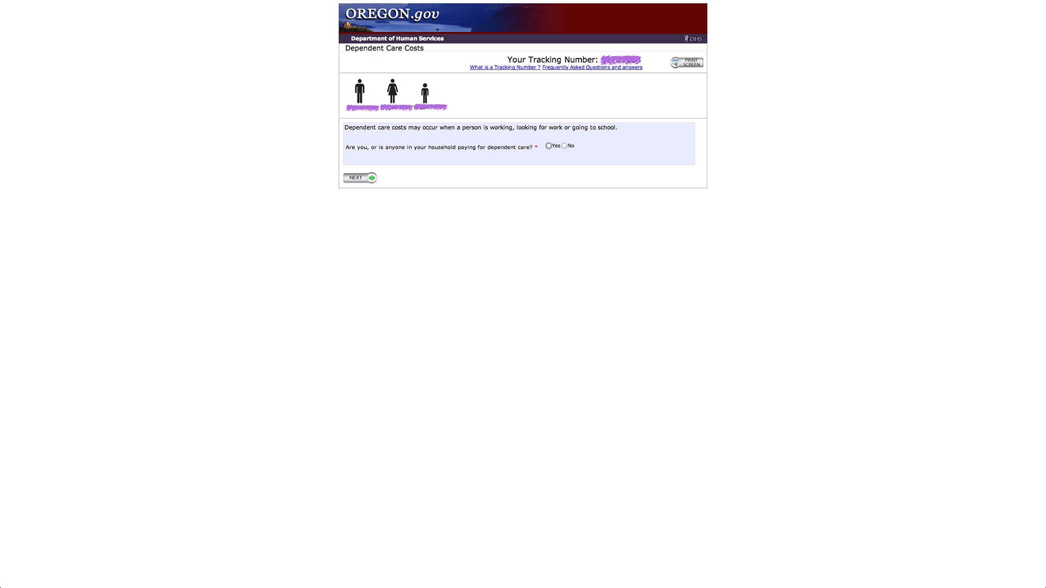 How Oregon SNAP Onboards New Users User Onboarding