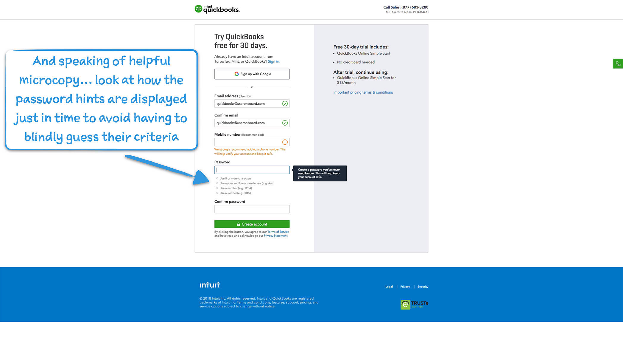 How QuickBooks Onboards New Users User Onboarding