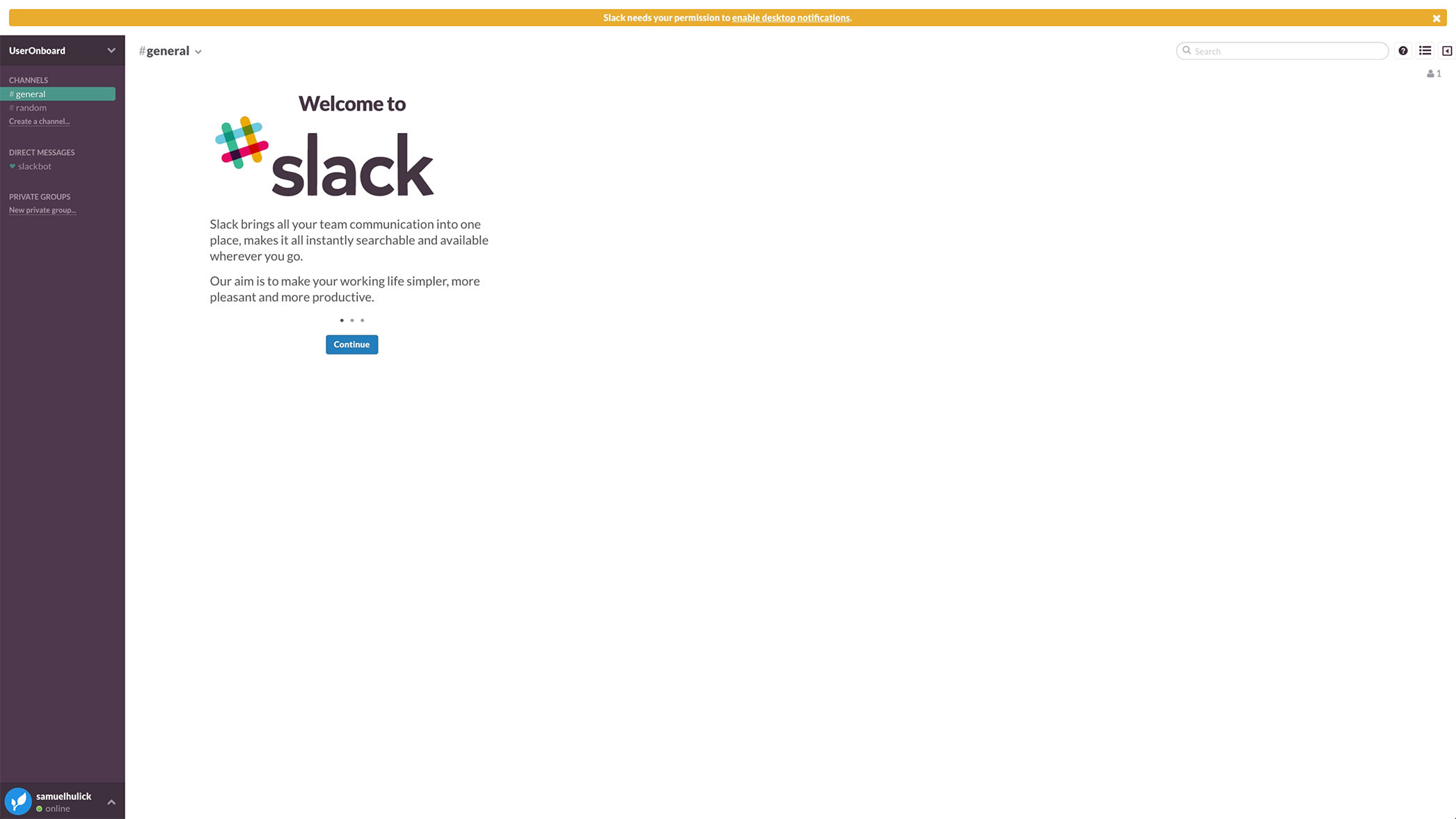 How Slack Onboards New Users User Onboarding