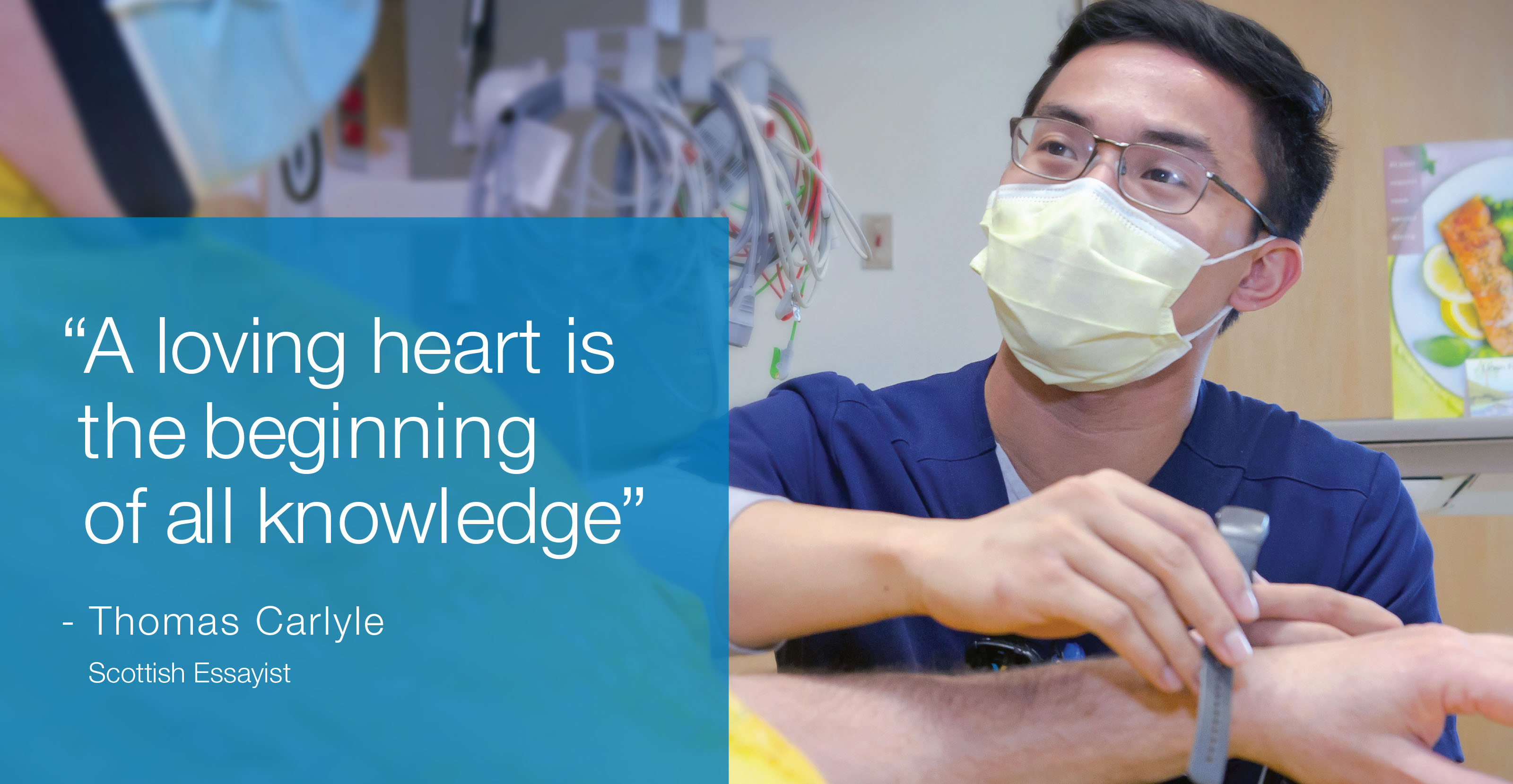 “A loving heart is the beginning of all knowledge” - Thomas Carlyle, Scottish Essayist