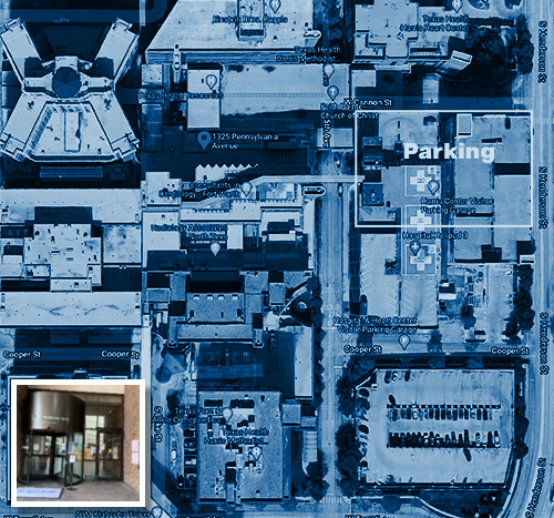 COVID-19 Prevalence Study Texas Health Harris Methodist, Fort Worth, TX testing site map
