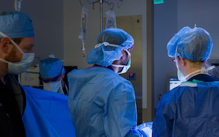 Kidney transplant surgeons