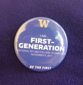 wearable first generation student button