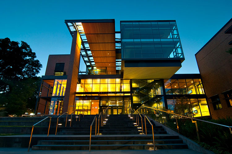 PACCAR Hall exterior shot