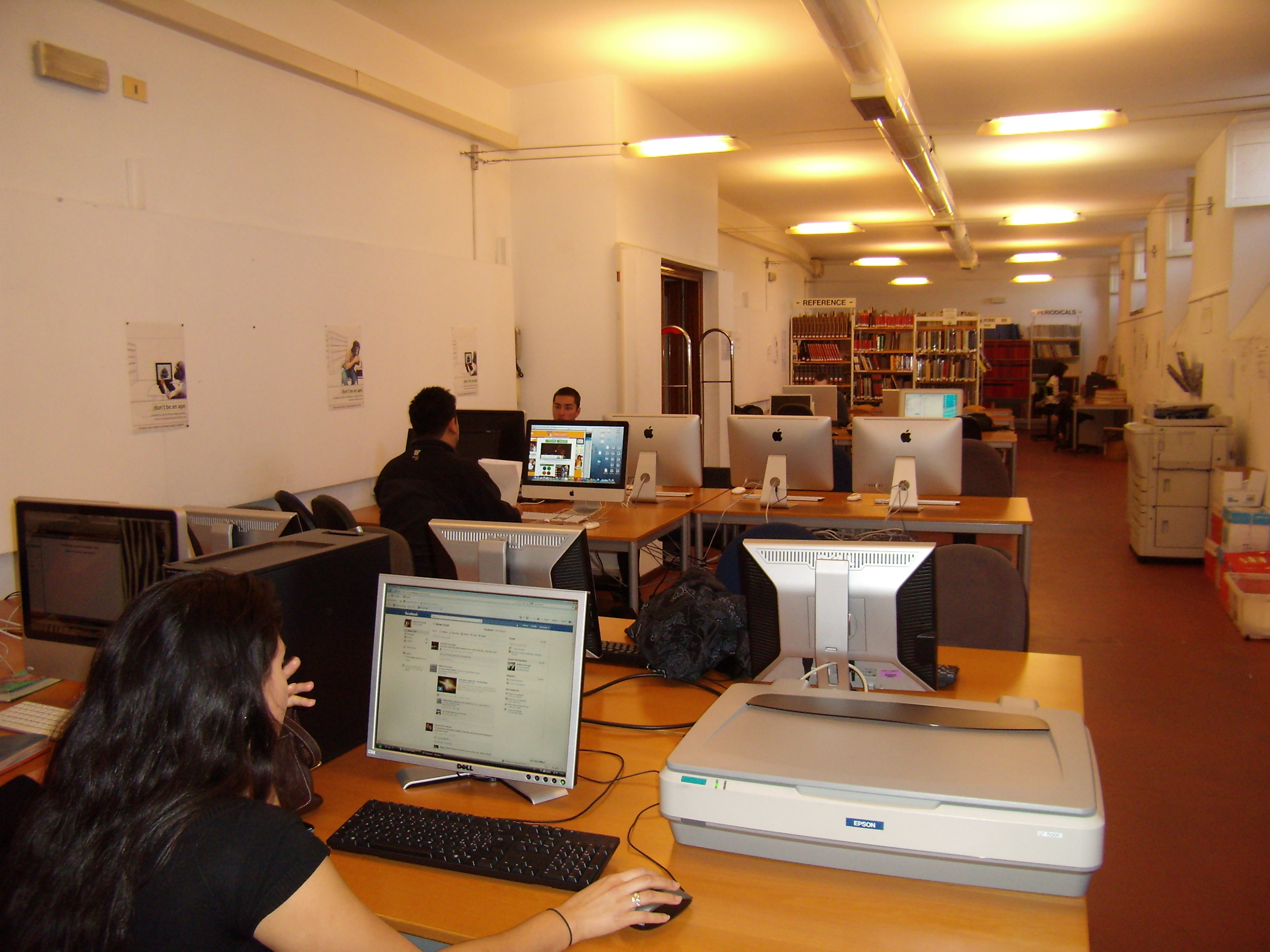 Library and computer lab
