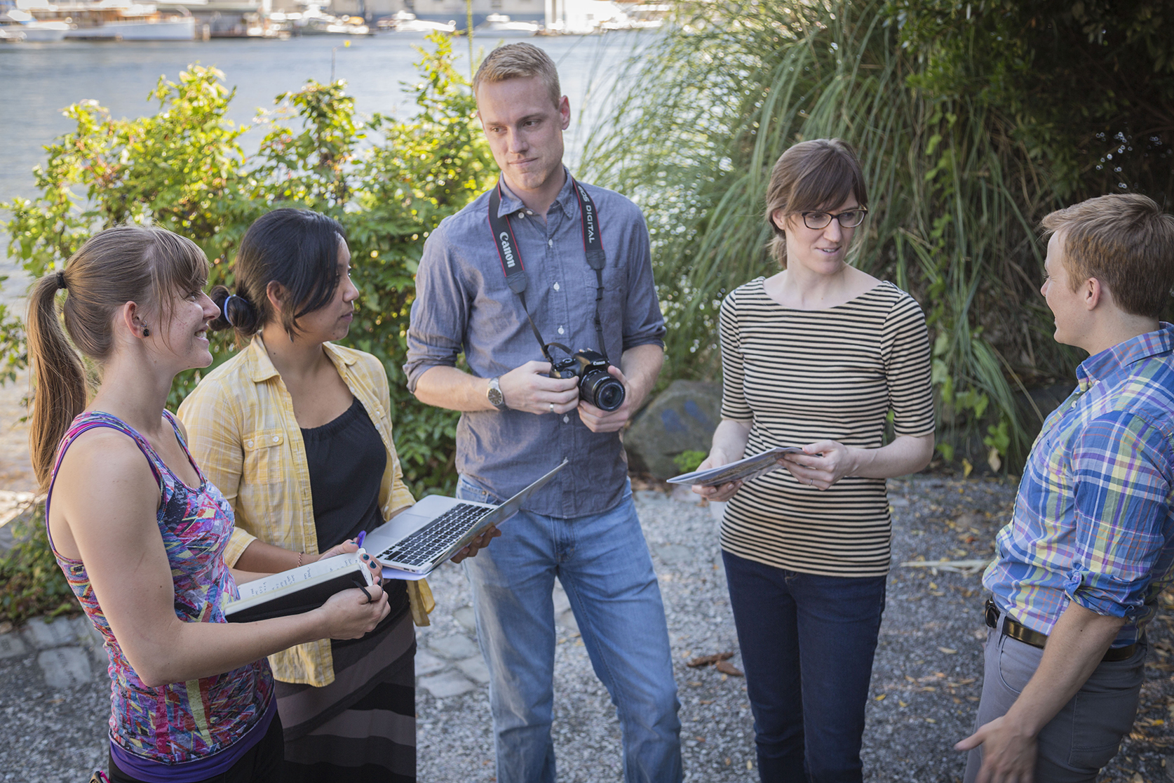 students at Lake Union