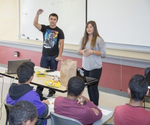 STARS mentors teaching a class