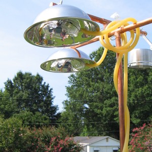 Air pollution monitors like this tracked pollutants in more than 1,500 locations across six metro areas between 2005 and 2009. Then, researchers developed computational models to generate accurate pollution concentrations affecting people’s health.