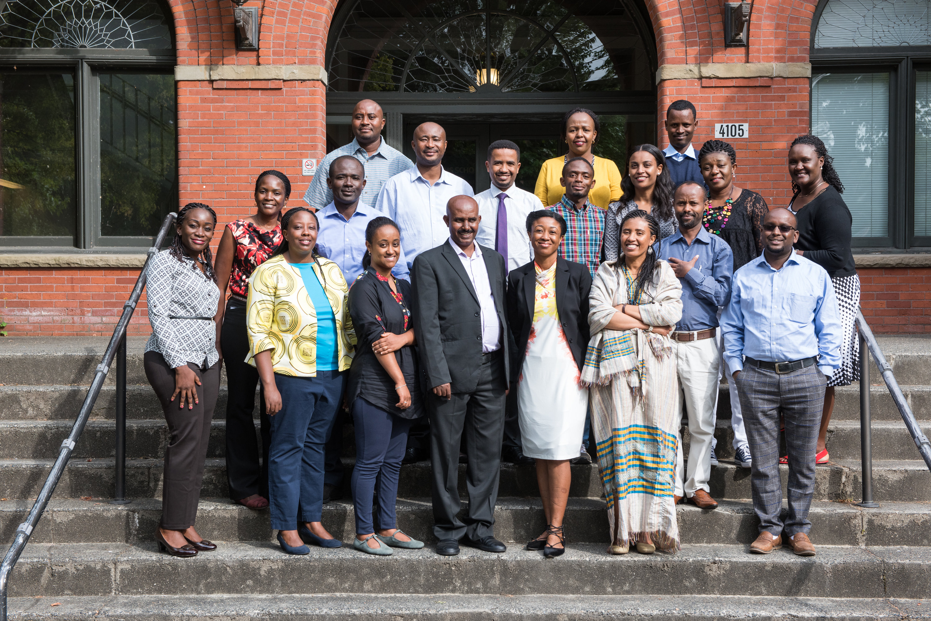 Health professionals from six African countries participated in a pilot long-distance learning program at the Evans School.