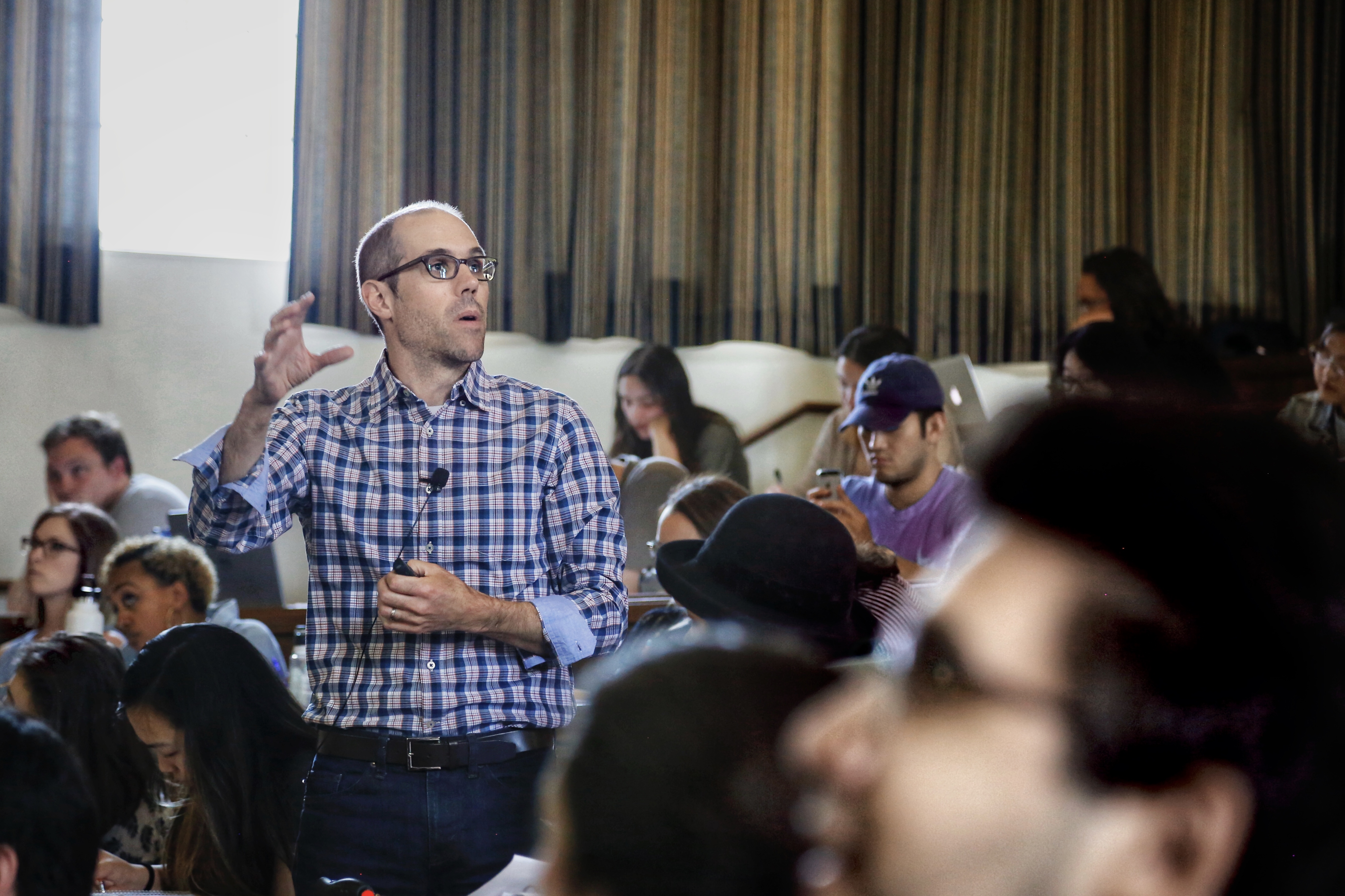 Ian Schnee teaching