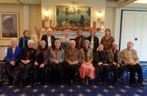 Past presidents Luncheon October 27, 2015 at the Seattle Yacht club, spanning the last 20 or so years