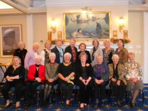 UWFA Past Presidents At Luncheon October 2016: Welcomed President Nancy Kenagy and Thanked the two-term Past President Dagmar Shannon.