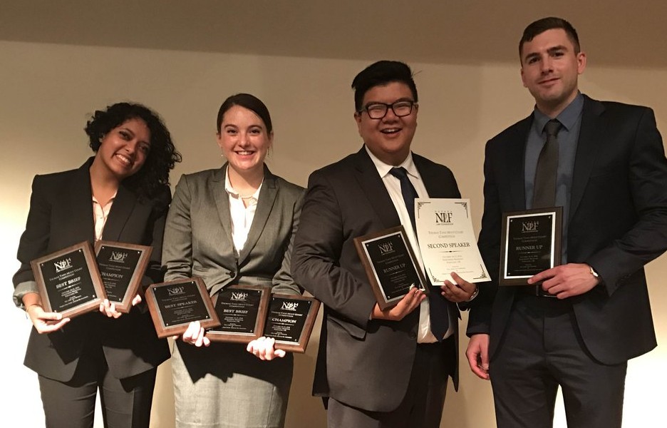 Moot Court winners