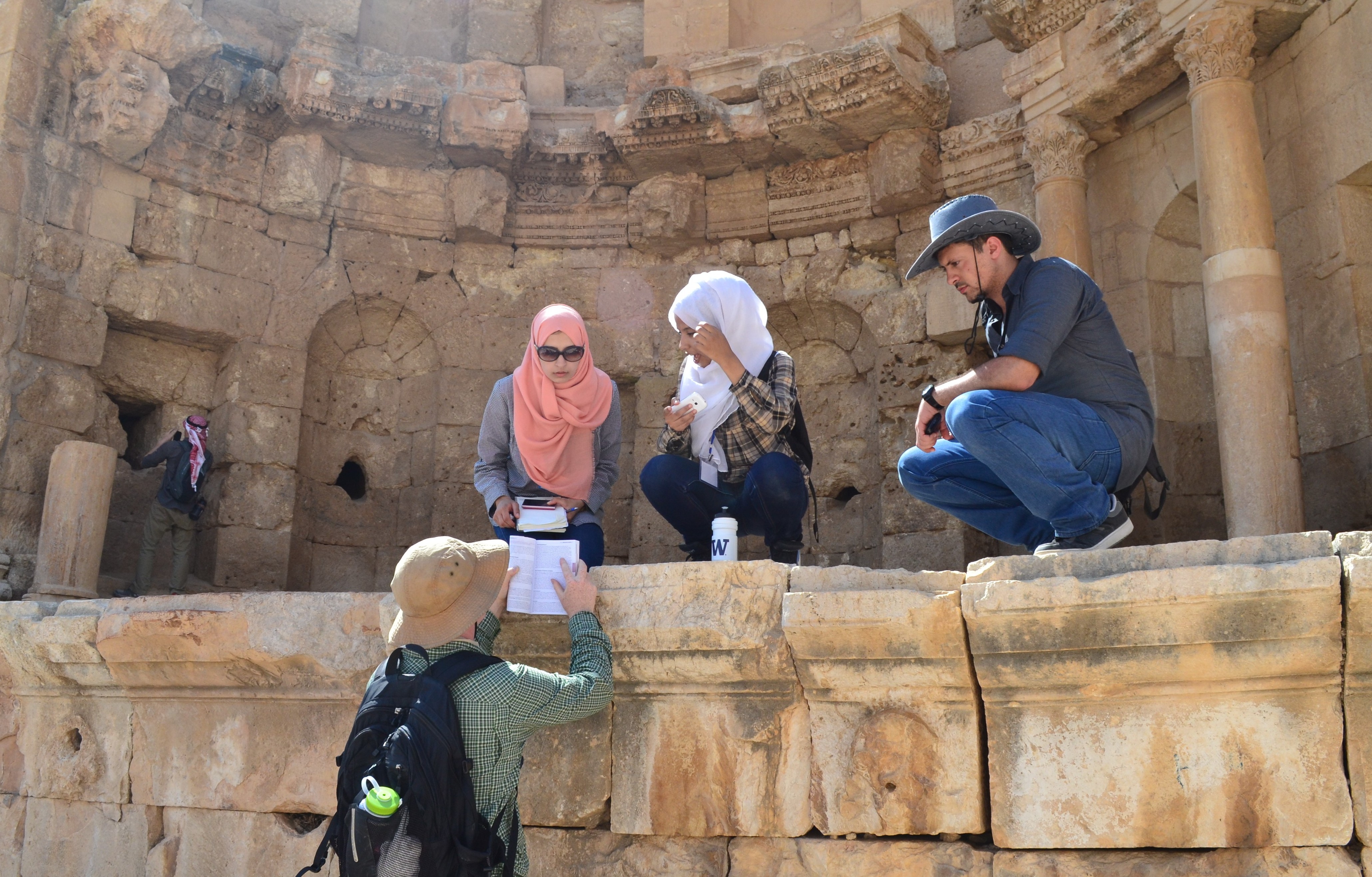 Engineering students in Jordan