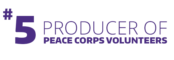 No. 5 Peace Corps Volunteers