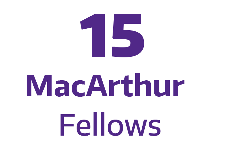 15 MacArthur Fellows