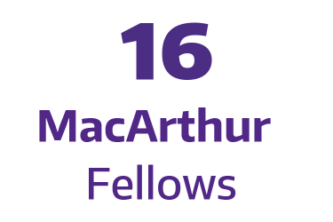 16 MacArthur Fellows