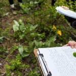 Student taking notes