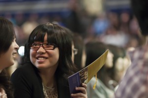 New students at the UW Freshman Convocation