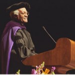 Desmond Mpilo Tutu receiving his honorary degree