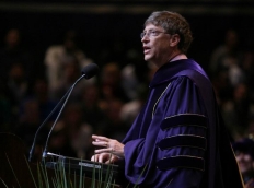 Bill Gates III William H. Gates III receiving his honorary degree