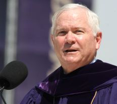 Robert M. Gates Robert M. Gates receives his honorary degree