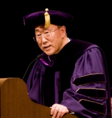 BanKimoon Ban Ki-moon receiving his honorary Doctor of Laws degree