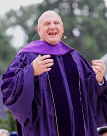 Steven Ballmer Steven Ballmer receives his honorary Doctor of Laws degrees.