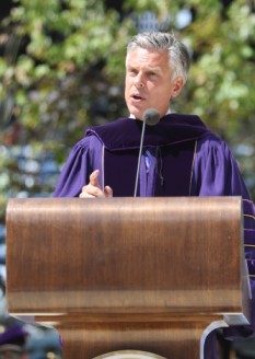 Jon Huntsman, Jr. Jon Huntsman, Jr. receives his honorary Doctor of Laws degrees.