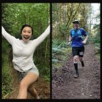 Photos of Emily Vu and Travis Cox, Top Competitors in the 3 Week Run/Walk Challenge