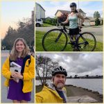 A collage of photos featuring Cassie Taylor, Sara Lee, and Greg Barnes