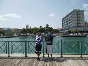 Andres_Valdovinos_and_Herrera_looking_towards_Bridgetown