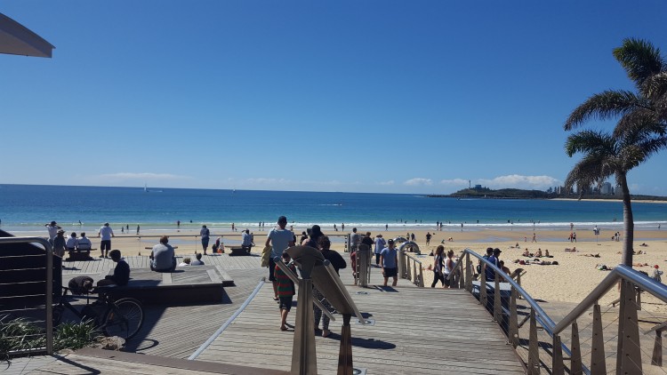 Mooloolaba beach