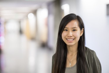 First-year UW student and former Upward Bound participant Loleena Tang.