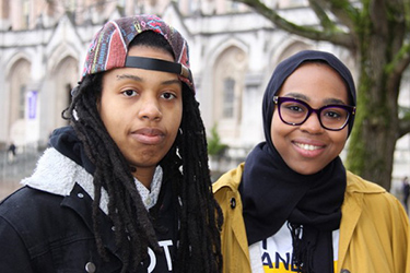 Maisha Mason and Khairat Salum