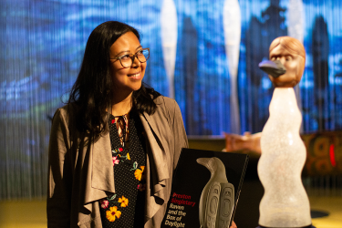 UW Associate Proffessor's work to reclaim Native knowledge and narratives through art.