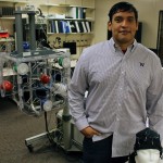 Portrait of David Olsen in the lab
