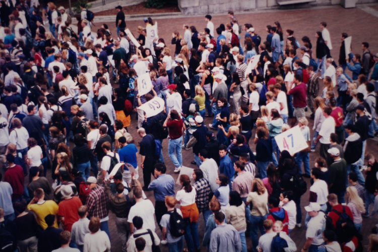 FIG students gathering 1997