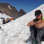 Photo of Virginia Burton hiking