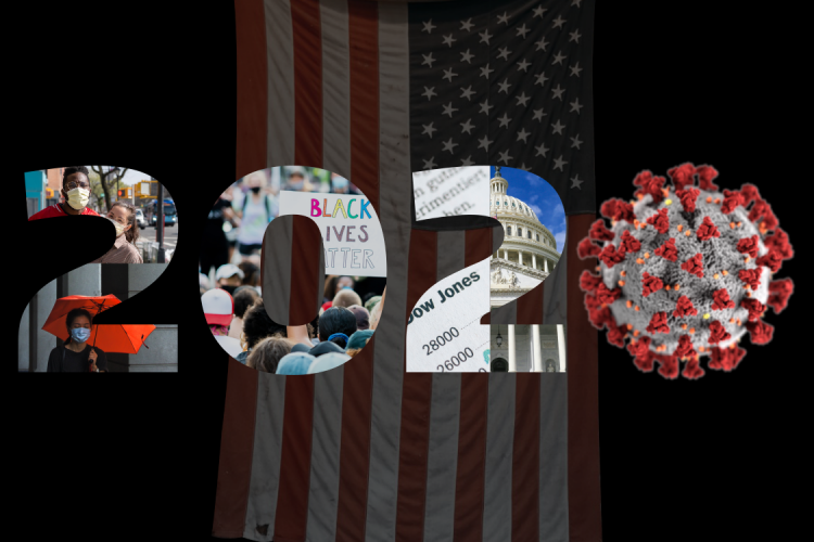 Graphic for course called 2020: Is this the end? A course on America