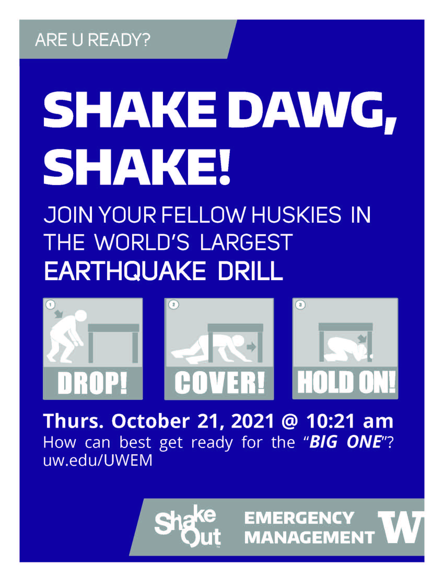 2021 Great Shakeout What S Rumbing At The Uw Uw Emergency Management<script async src=
