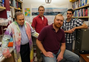 Some of the members of the Loeb lab who worked on the duplex sequencing: Dr. Lawrence Loeb, Dr. Scott Kennedy, Dr. Michael Schmitt, and Dr. Jesse Salk.