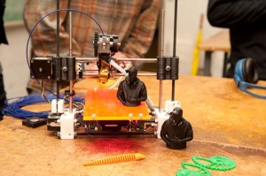3-D printer and printed objects