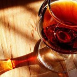 A snifter of port wine.