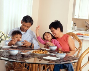 We may be exposed to endocrine-disrupting chemicals in our diet, and children are most vulnerable to their effects. (photo credit: Rhoda Baer.)