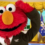 The Sesame Street character Elmo.