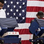 Voters cast ballots in the 2012 election.